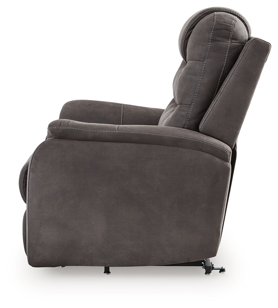 Signature Design by Ashley Snowfield Power Lift Recliner w/ Heat & Massage