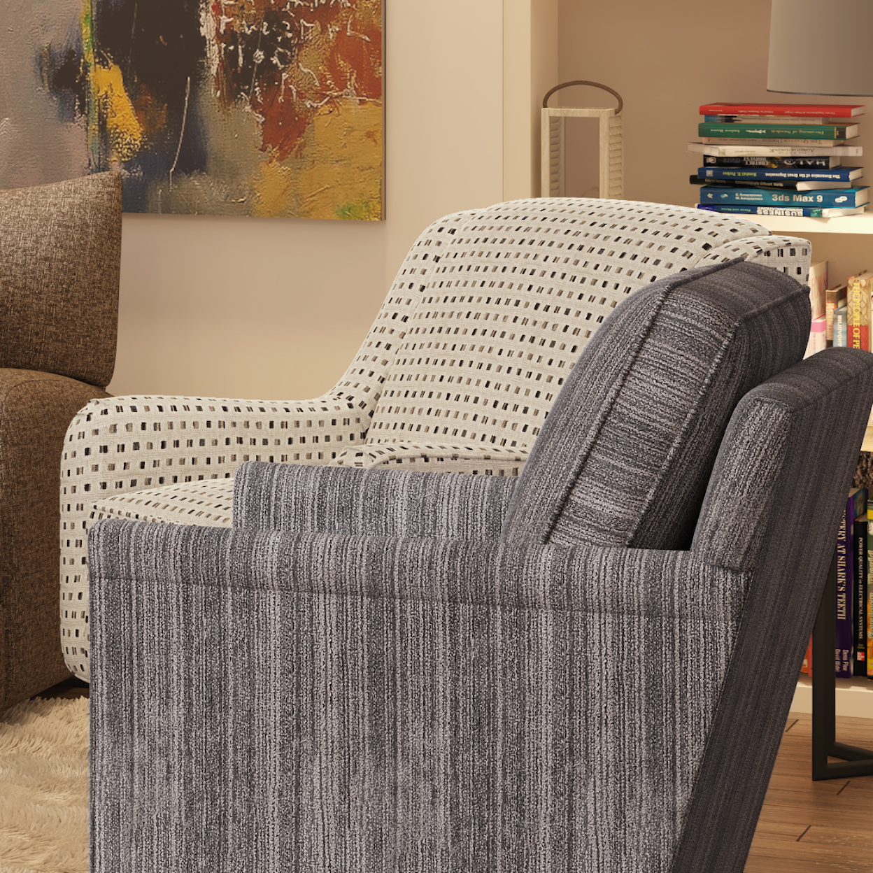 VFM Signature 51 MARTY FOSSIL Accent Chair