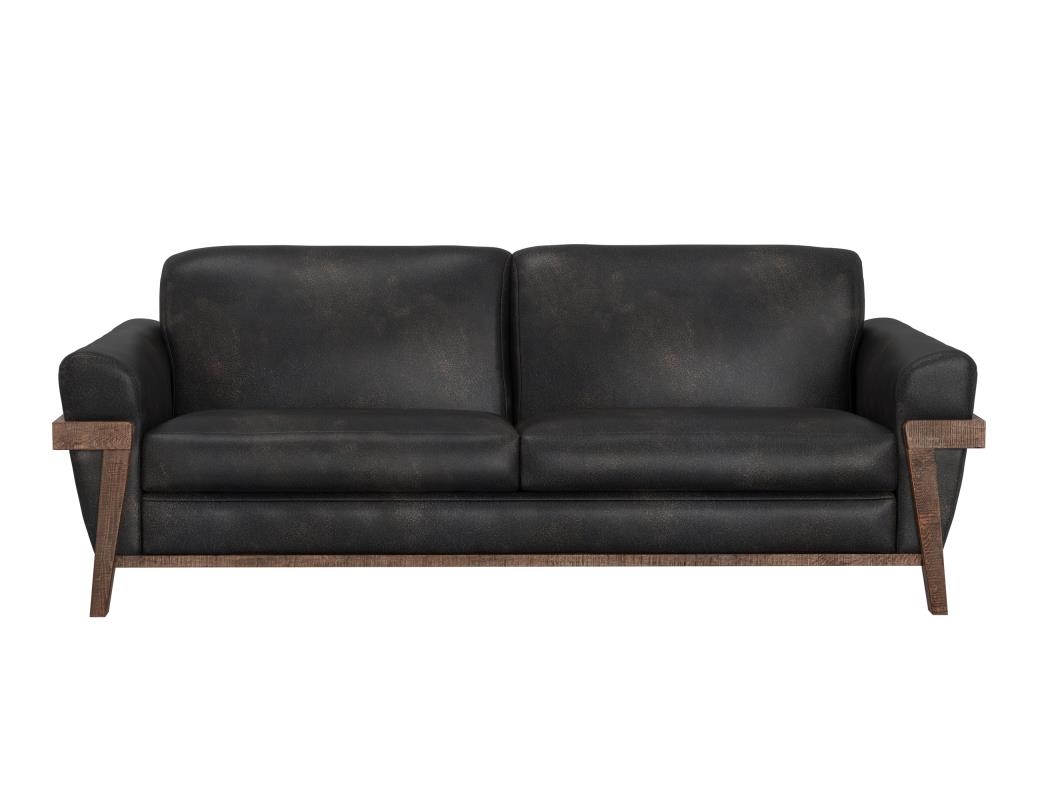 International Furniture Direct Loft Brown Sofa