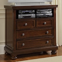 Entertainment Center Media Chest - DISCONTINUED - On the floor in Connelly Springs, NC