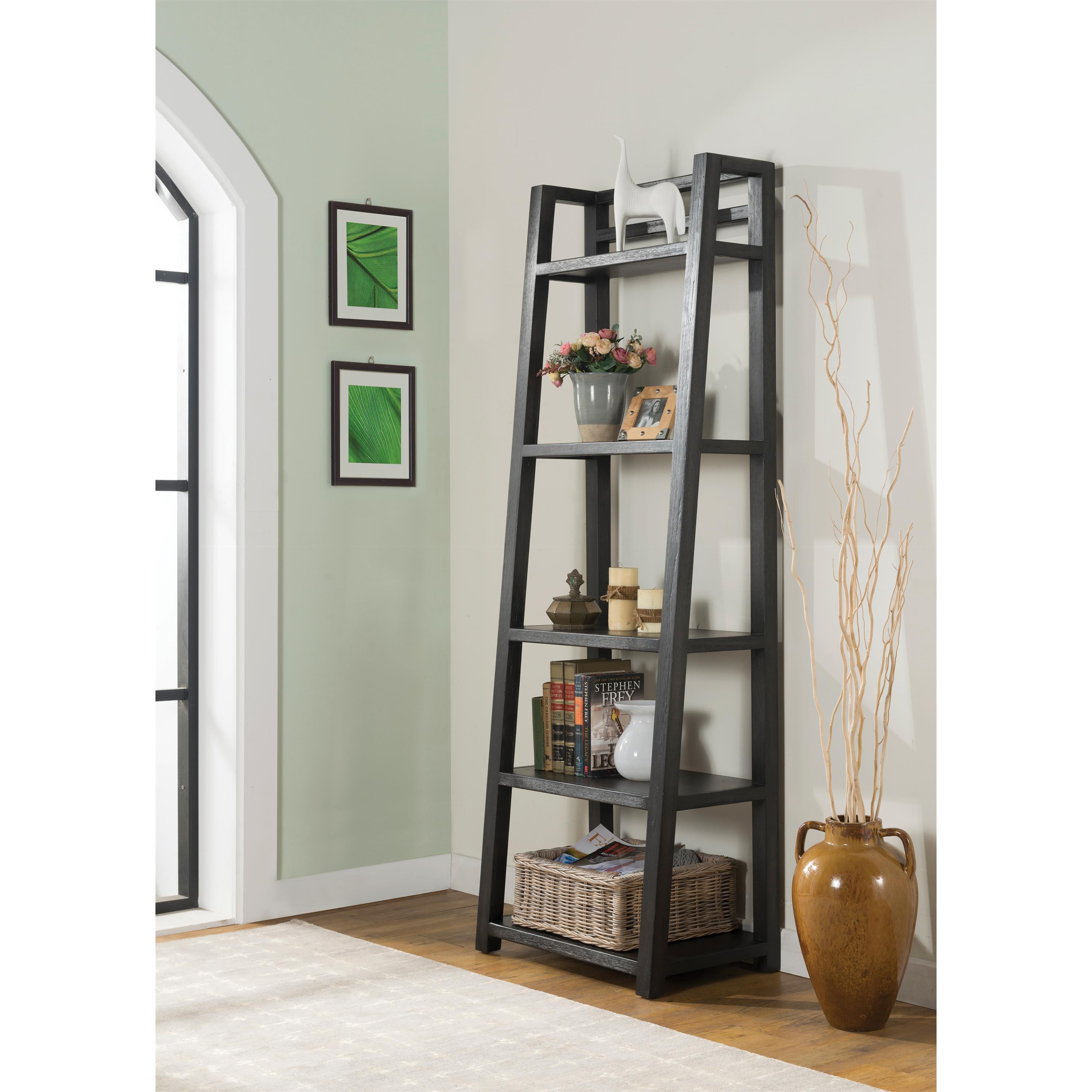 Threshold store leaning bookcase