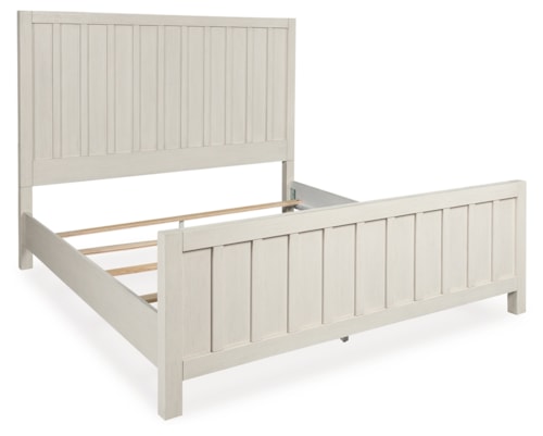 Farmhouse King Panel Bed