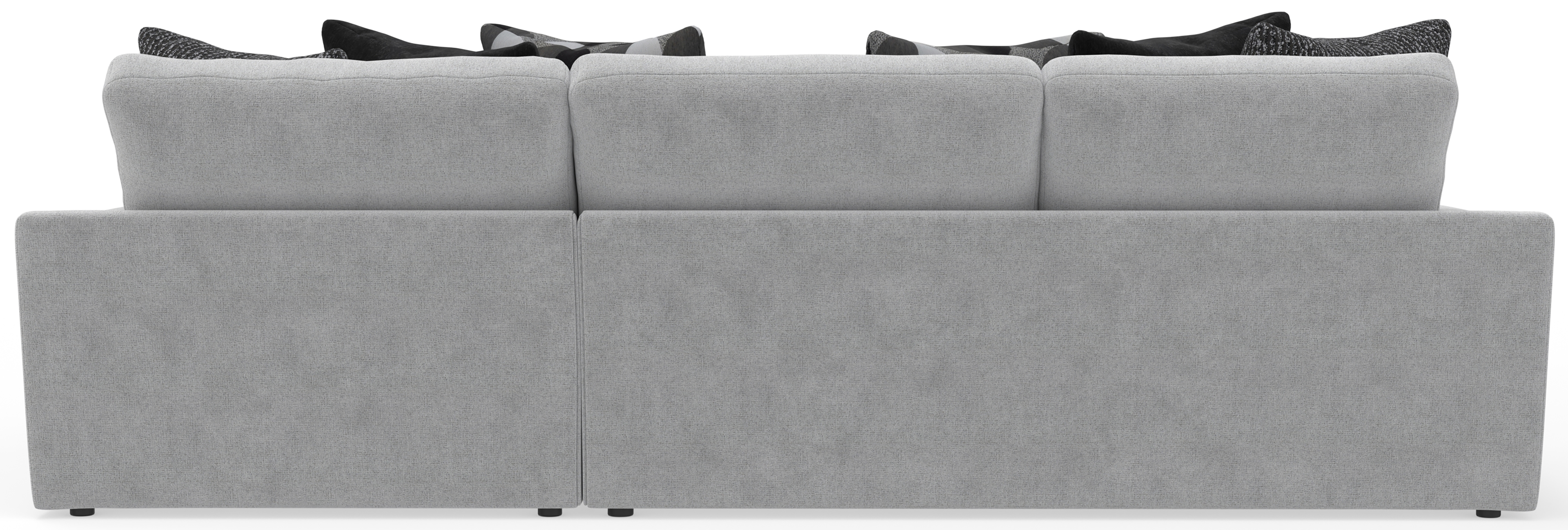 Jackson Furniture Arlo 3-Piece Sectional Sofa with Cocktail Ottoman