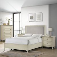 Transitional 3-Piece Full Bedroom Set