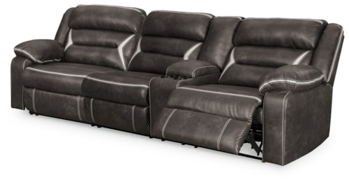 2-Piece Power Reclining Sectional Sofa