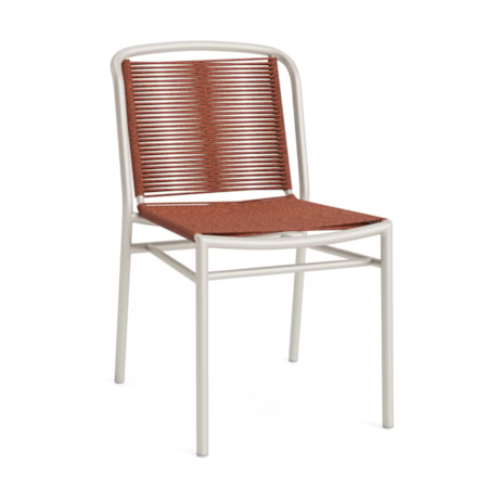 Stacking Dining Chair w/Rope Seating