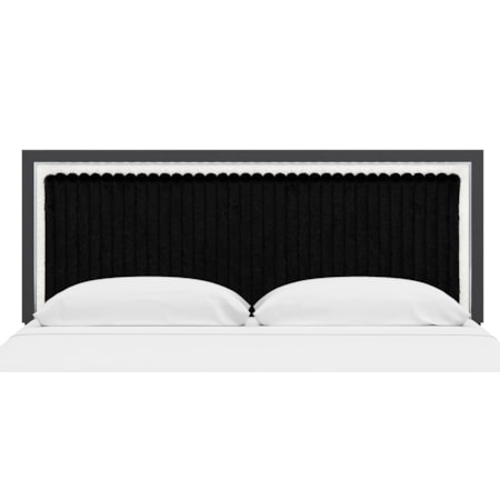 King Uph Panel Headboard