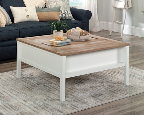 Cottage Coffee/Gaming Table with Reversible Table Top