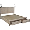 Aspenhome Foundry California King Storage Panel Bed