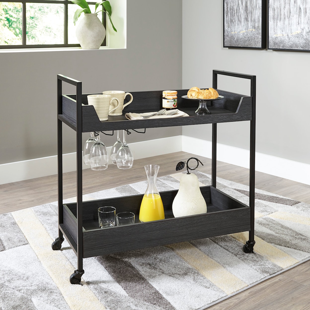 Signature Design by Ashley Furniture Yarlow Bar Cart