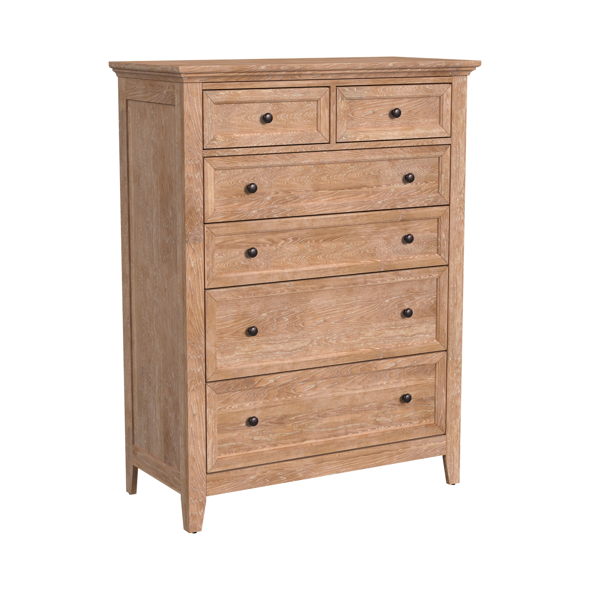 Intercon San Mateo SM-BR-8806-WHE-C Transitional 6-Drawer