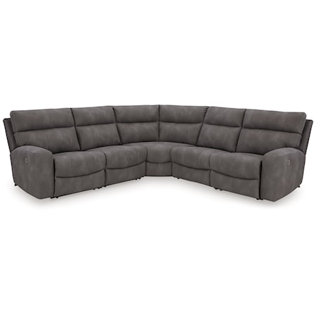 5-Piece Power Reclining Sectional