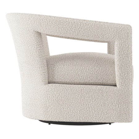 Alana Fabric Swivel Chair