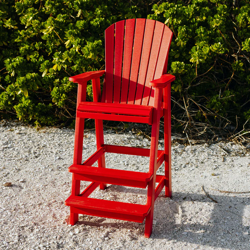 Fan-Back Lifeguard Chair