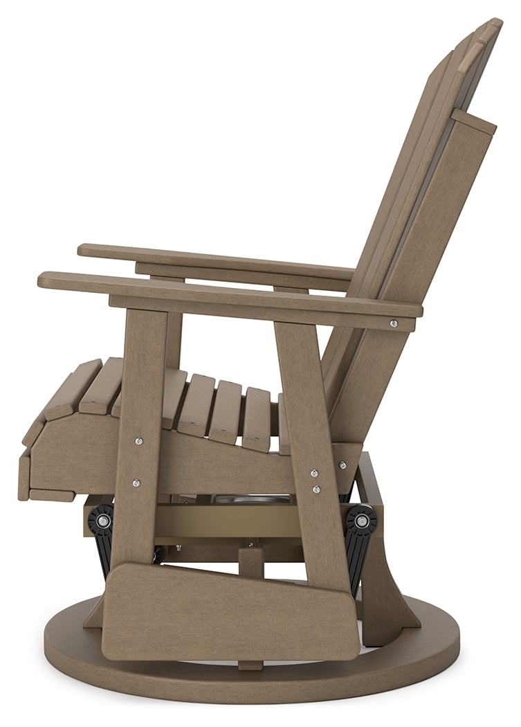 Signature Design by Ashley Hyland wave Outdoor Swivel Glider Chair