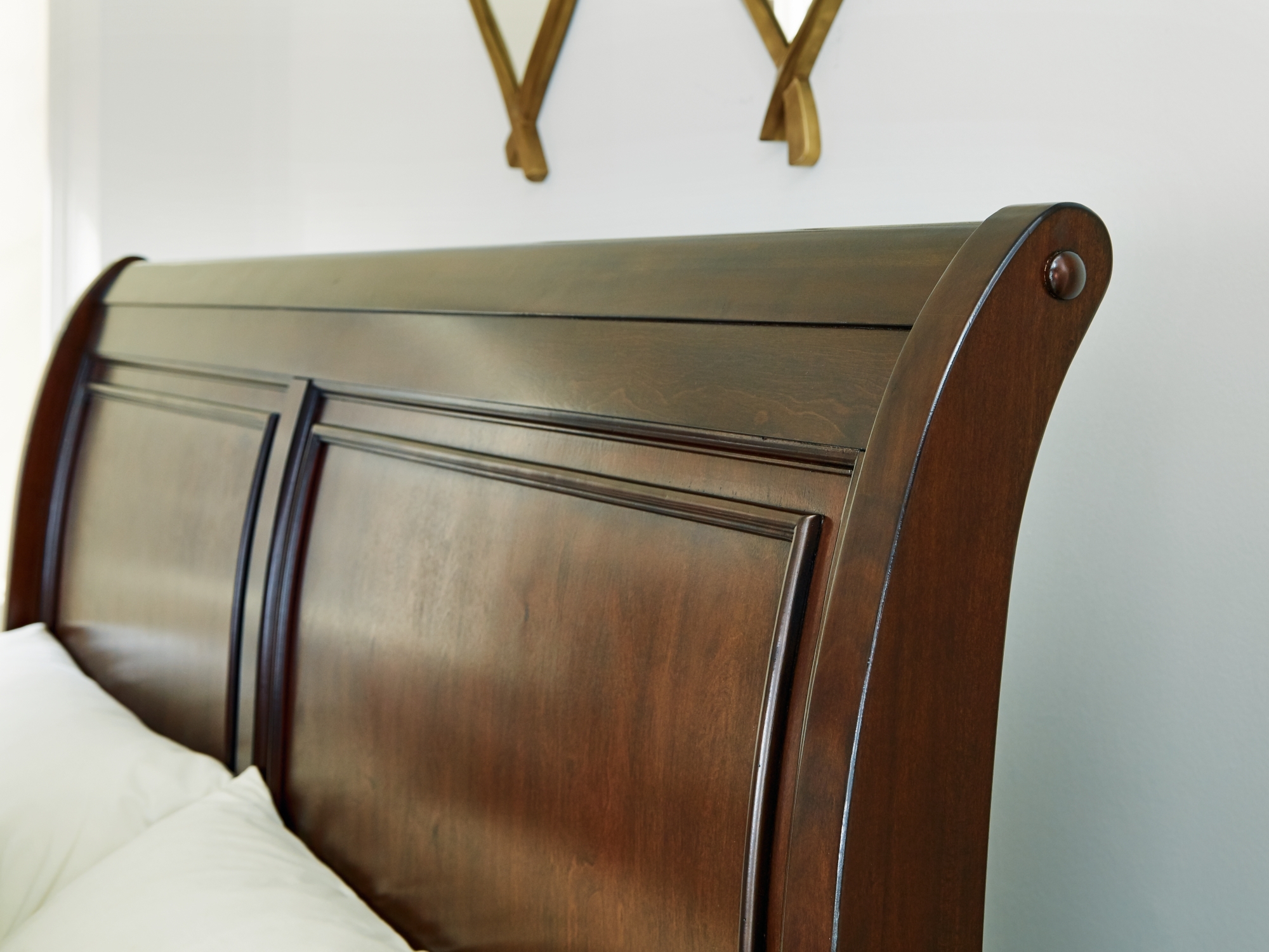 Queen Sleigh Storage Bed