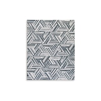 Contemporary Geometric 7'10" x 10' Rug