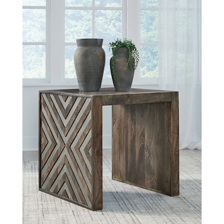 Square End Table