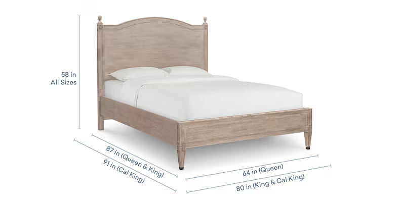 Queen Panel Bed
