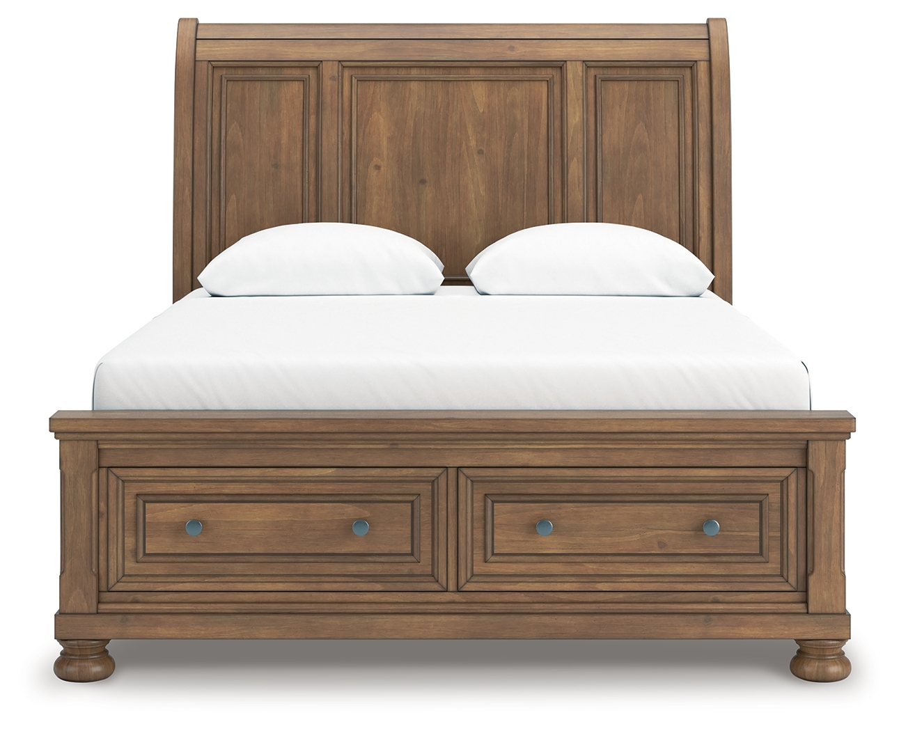 Queen Storage Sleigh Bed