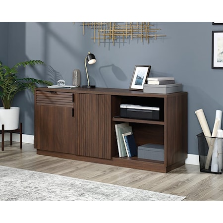 Contemporary Englewood 2-Door Credenza Cabinet