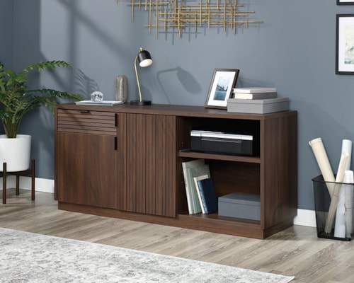 Contemporary Englewood 2-Door Credenza Cabinet
