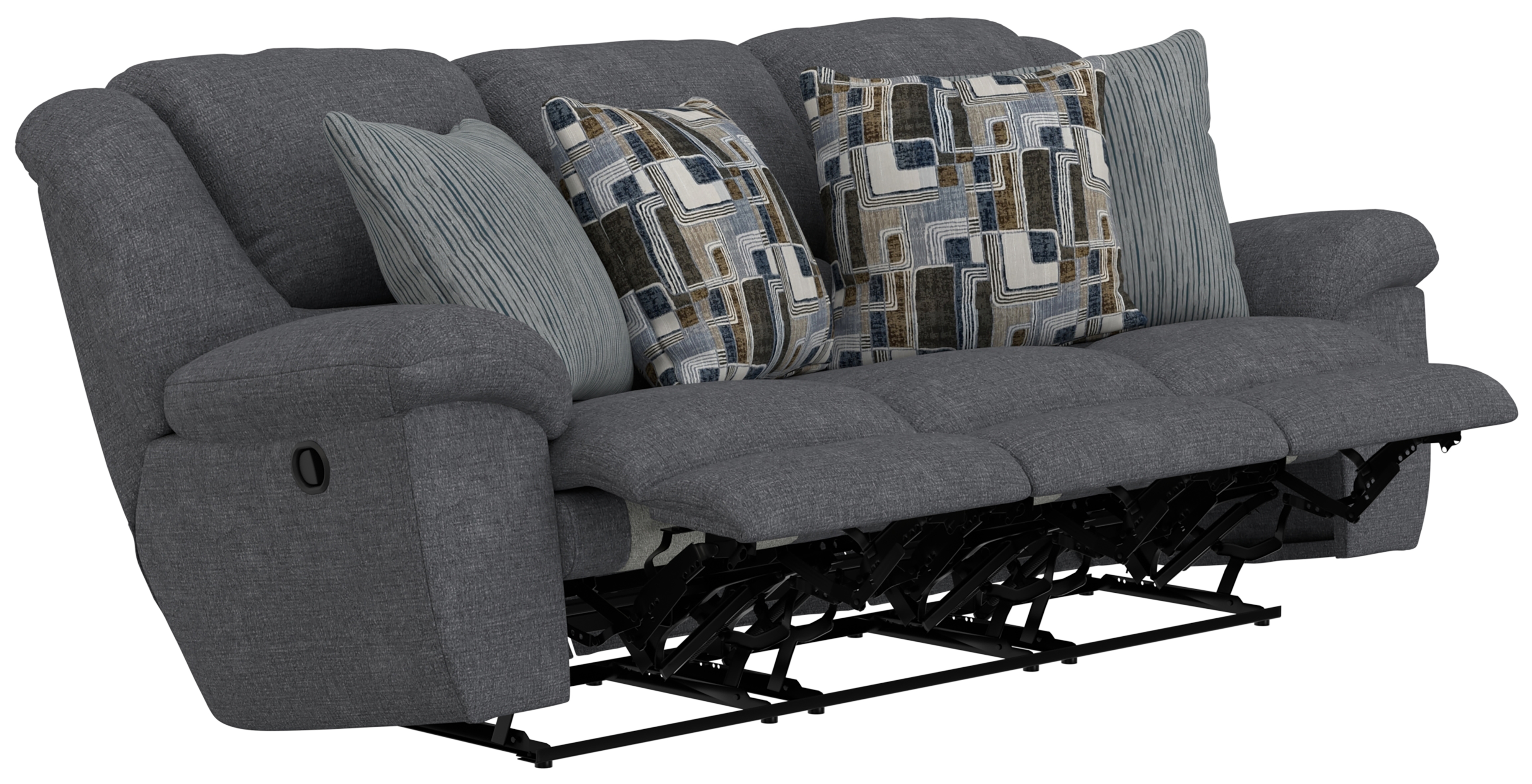 Catnapper Trifecta Manual Triple Reclining Sofa