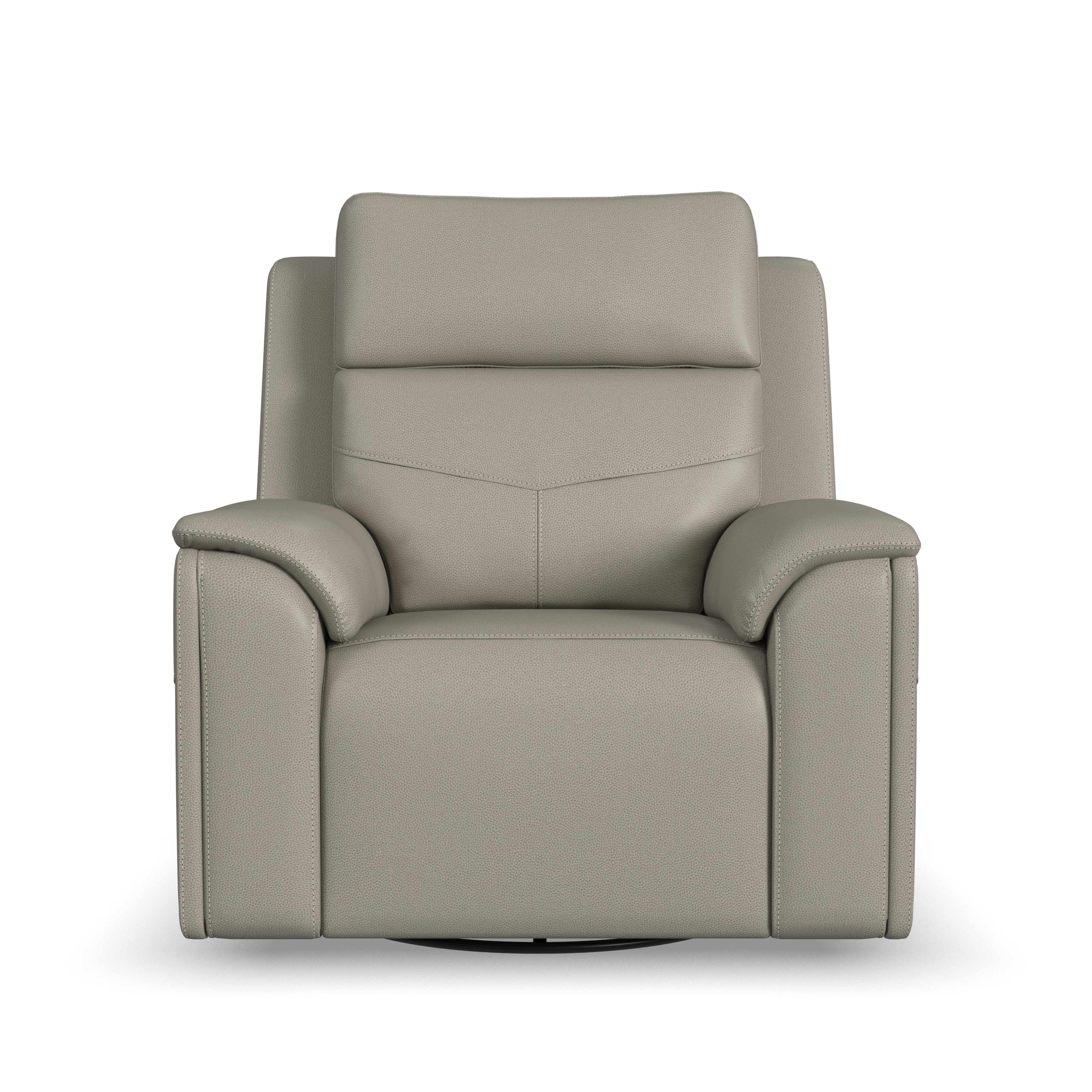 Flexsteel Vernon Swivel Gliding Power Recliner