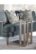 A.R.T. Furniture Inc 161 - Intrigue Traditional Sofa with Half-Moon Silhouette