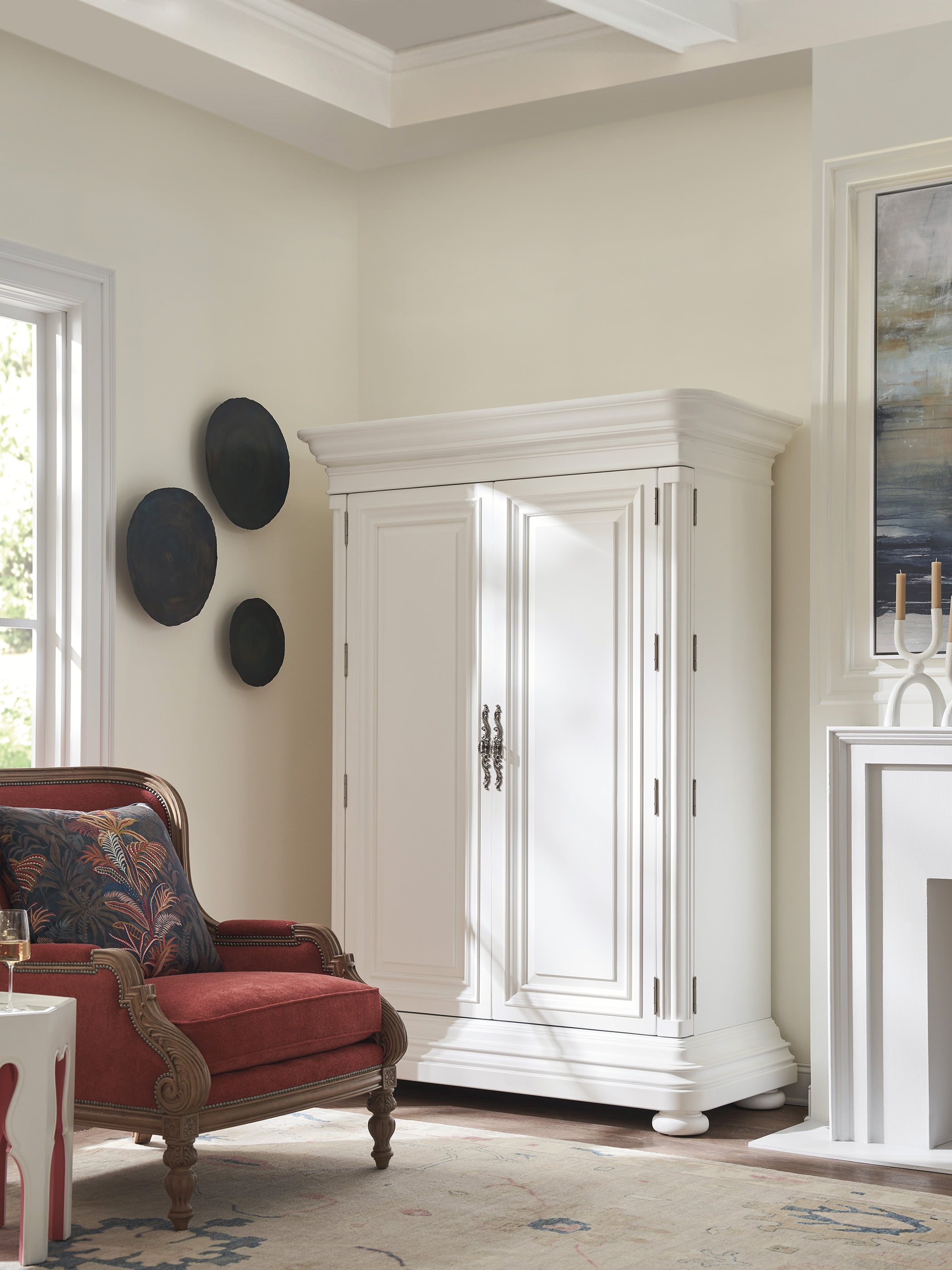Barclay Butera Villa Blanca Grand Villa Cabinet