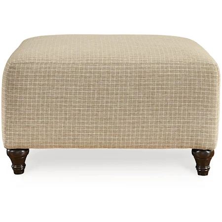 Oversized Accent Ottoman