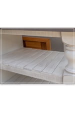 International Furniture Direct Stone Farmhouse Queen Bed