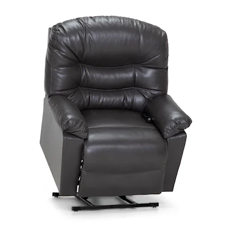 Casual Power Reclining Lift Chair with Remote