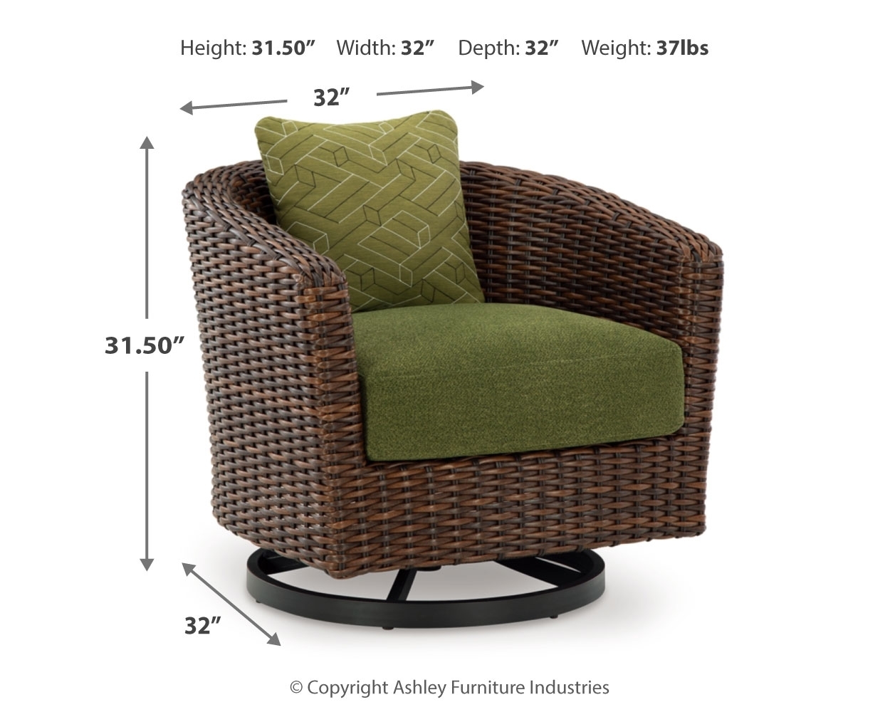 Signature Design by Ashley Horizon Hall Outdoor Conversation Sets/Outdoor Chat Sets