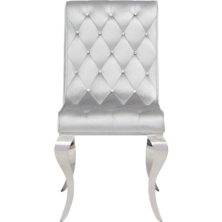 Crystal Tufted Dining Chair