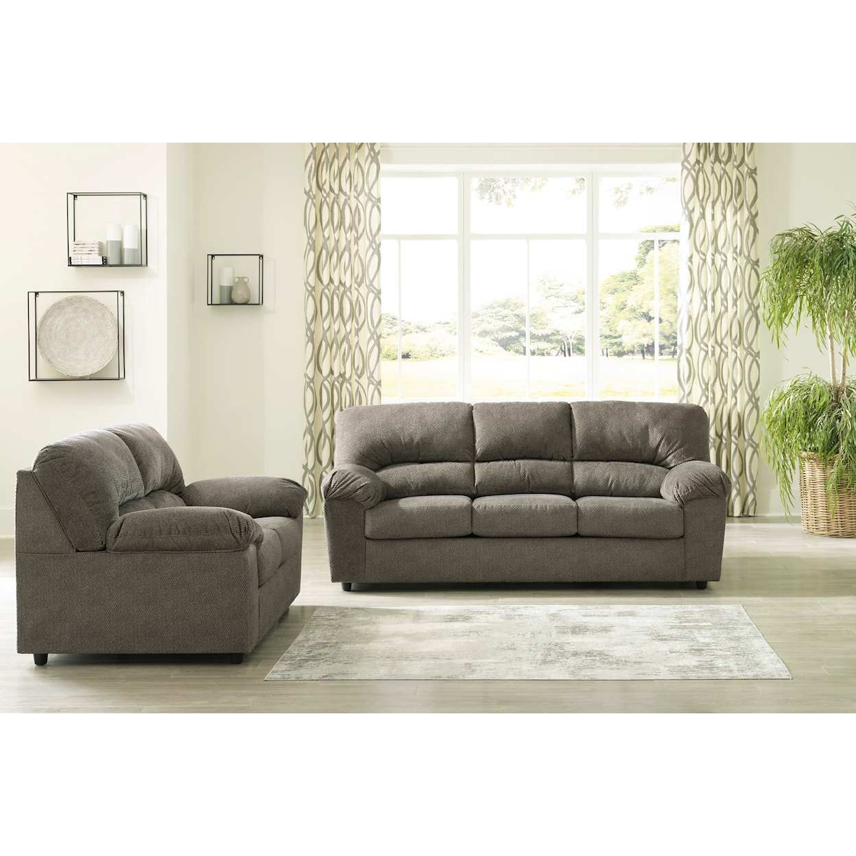 Signature Design by Ashley Norlou Living Room Set