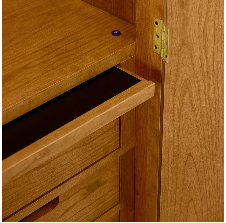 Stickley Martine Arced Bar Cabinet