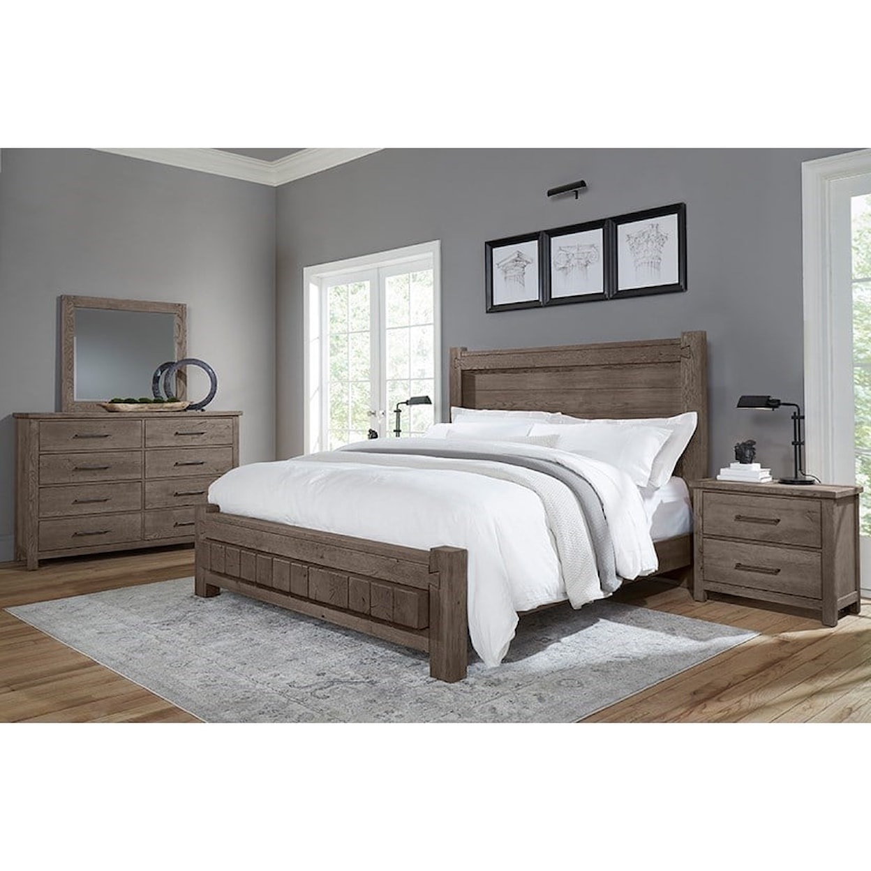 Carolina Bedroom Dovetail Bedroom 8-Drawer Dresser