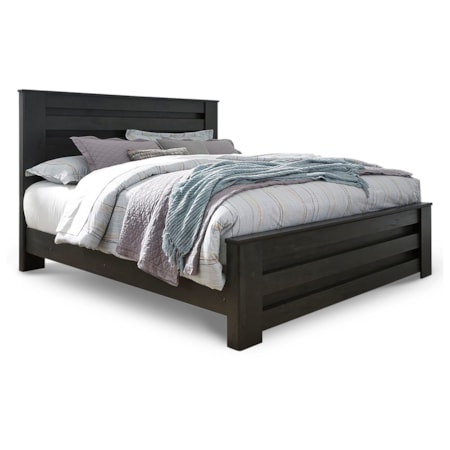 King Panel Bed