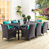 Modway Convene 82" Outdoor Dining Table