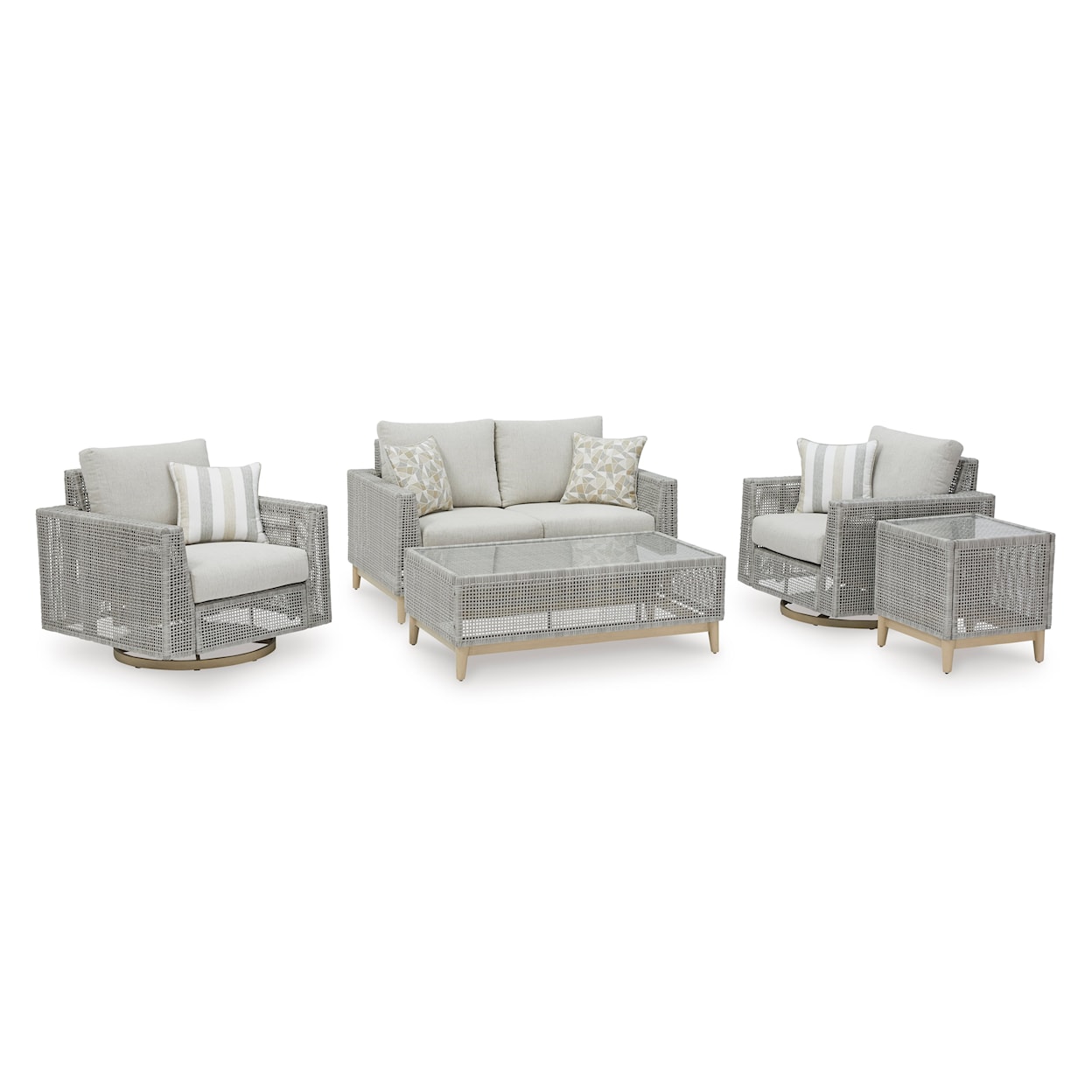 Signature Design by Ashley Seton Creek Outdoor Set