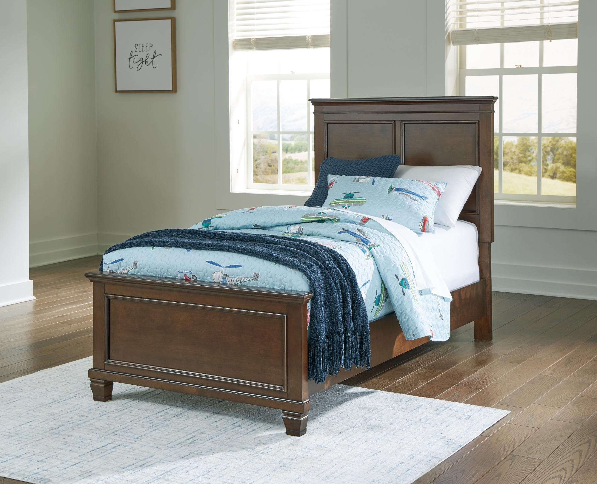 Twin Panel Bed