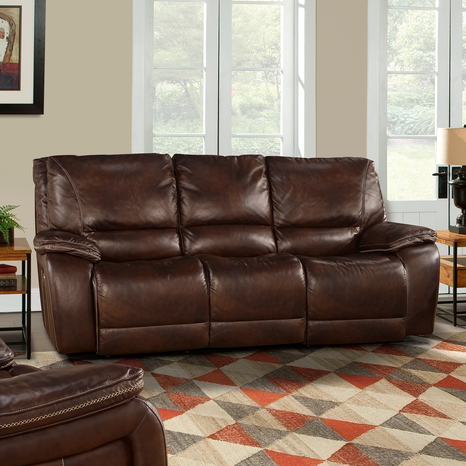 Dual Power Reclining Sofa