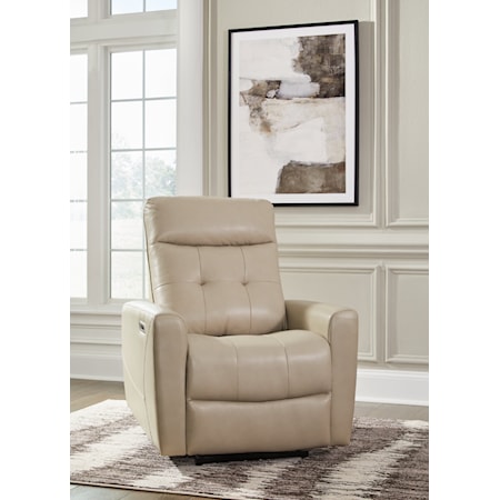 Pwr Recliner w/ Adj Headrest