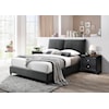 CM JENN Upholstered Bed - Queen