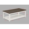 Crown Mark Lakota LAKOTA COFFEE TABLE WITH CASTERS |