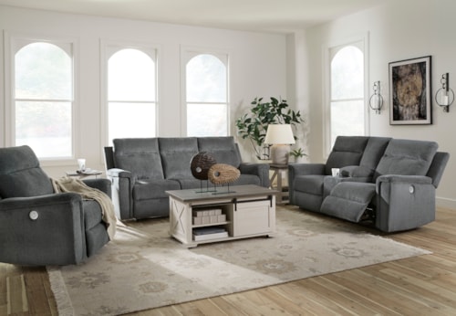 Power Reclining Sofa, Loveseat And Recliner