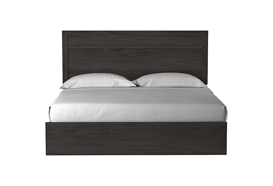 Belachime King Panel Bed by Signature at Walker's Furniture