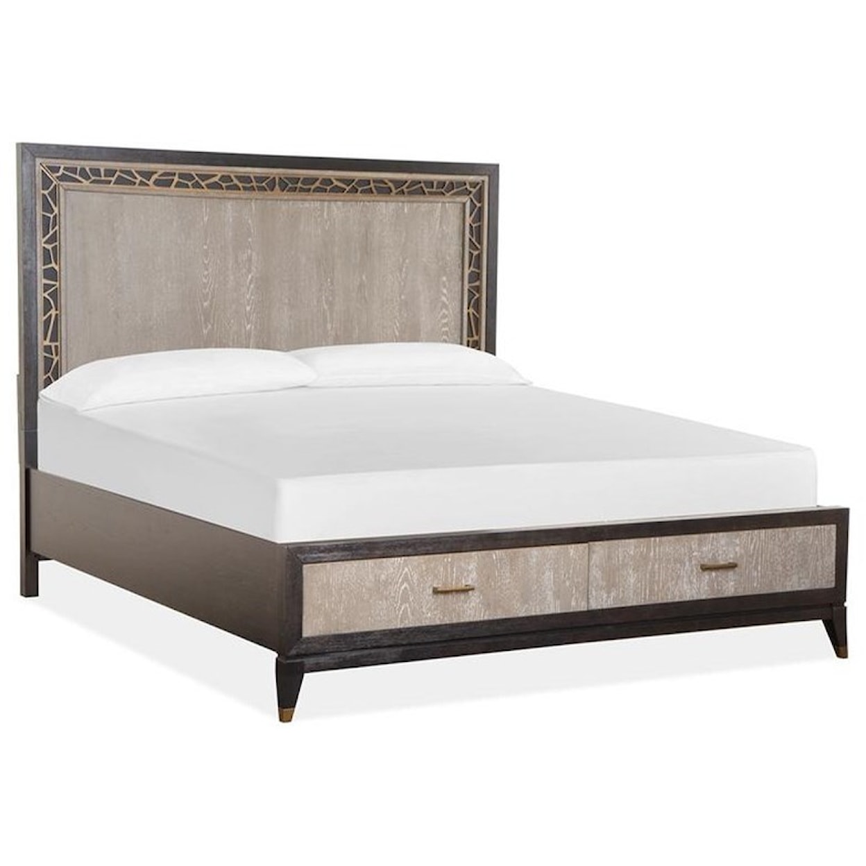 Magnussen Home Ryker Bedroom Queen Panel Storage Bed