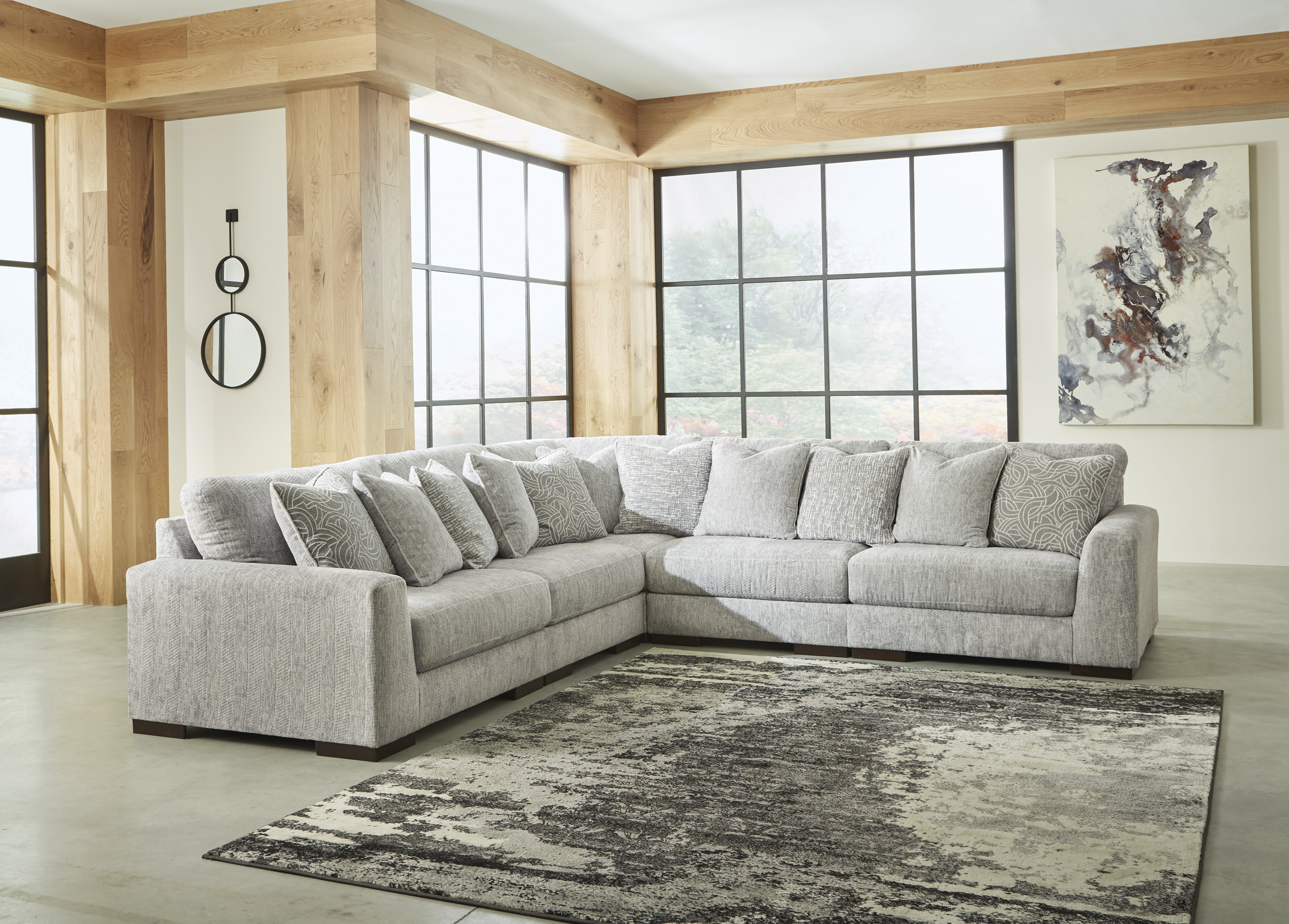 Ashley furniture deals 5 piece sectional